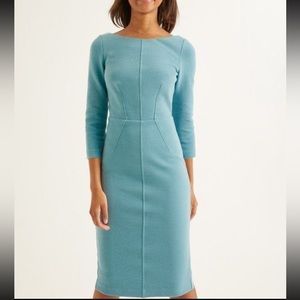 Boden Aurelia Ottoman Jersey Pencil Dress Size 6R